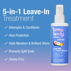 Lottabody bottle in hand scale showing 5 oz travel-friendly size