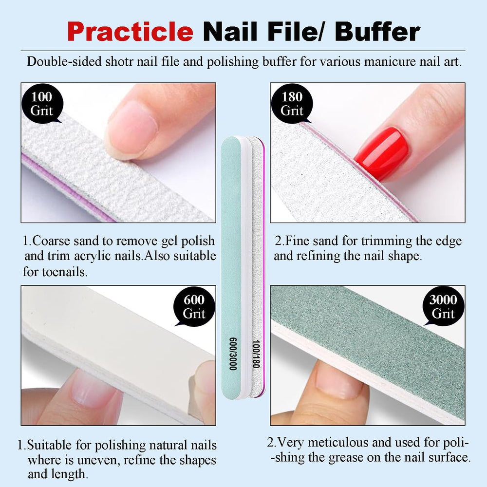 LOUINSTIC before and after nails displaying clean, damage-free results