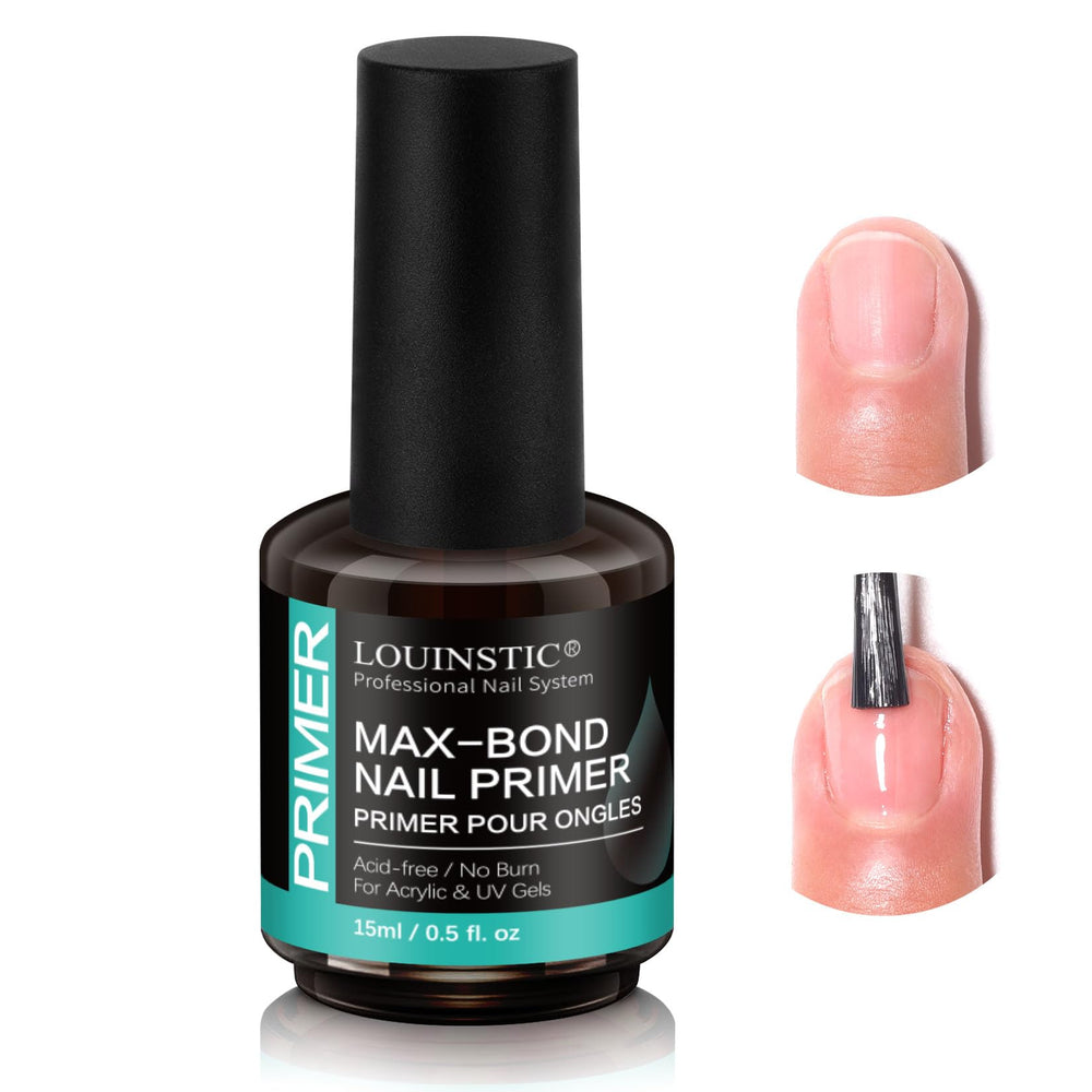 LOUINSTIC front bottle showing clean label and 15ml size benefit long-lasting prep
