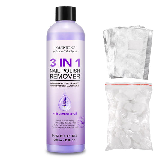 LOUINSTIC front packaging showing kit components and fast removal benefit