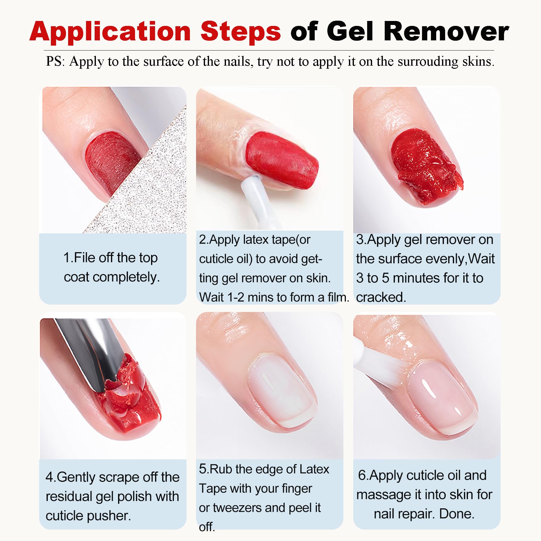 LOUINSTIC gel remover texture close-up highlighting fast softening action