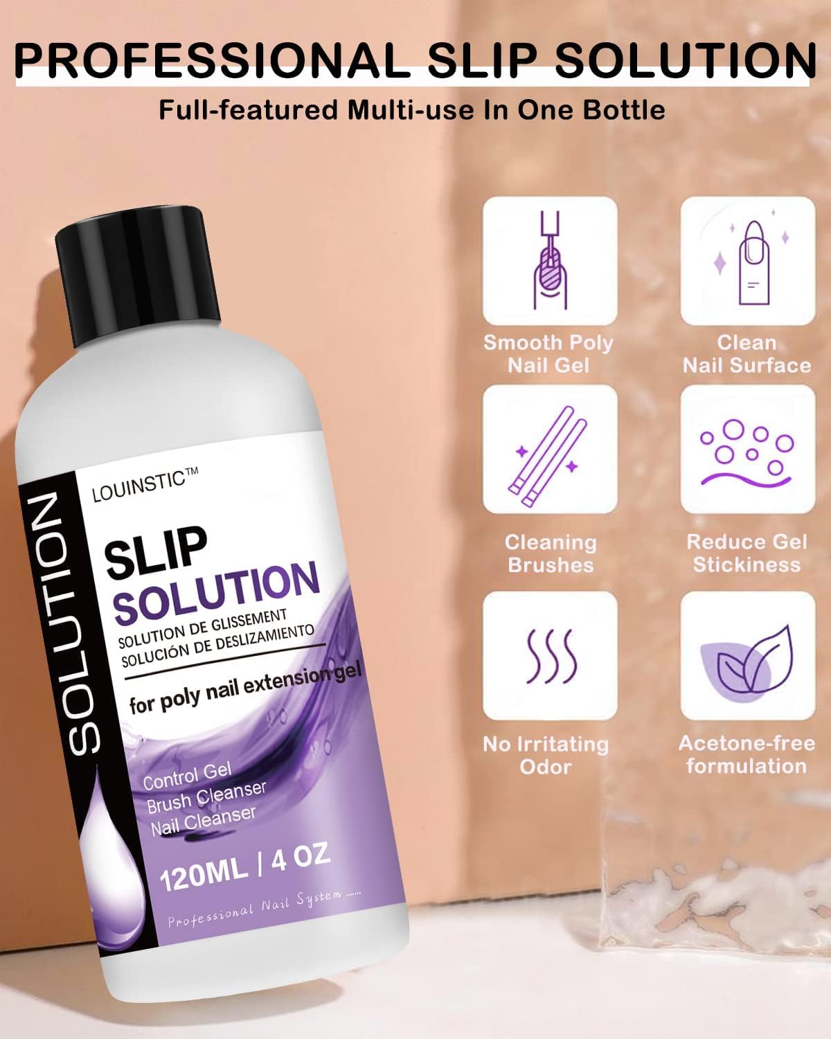 LOUINSTIC kit in a salon setting illustrating professional use and tidy workflow