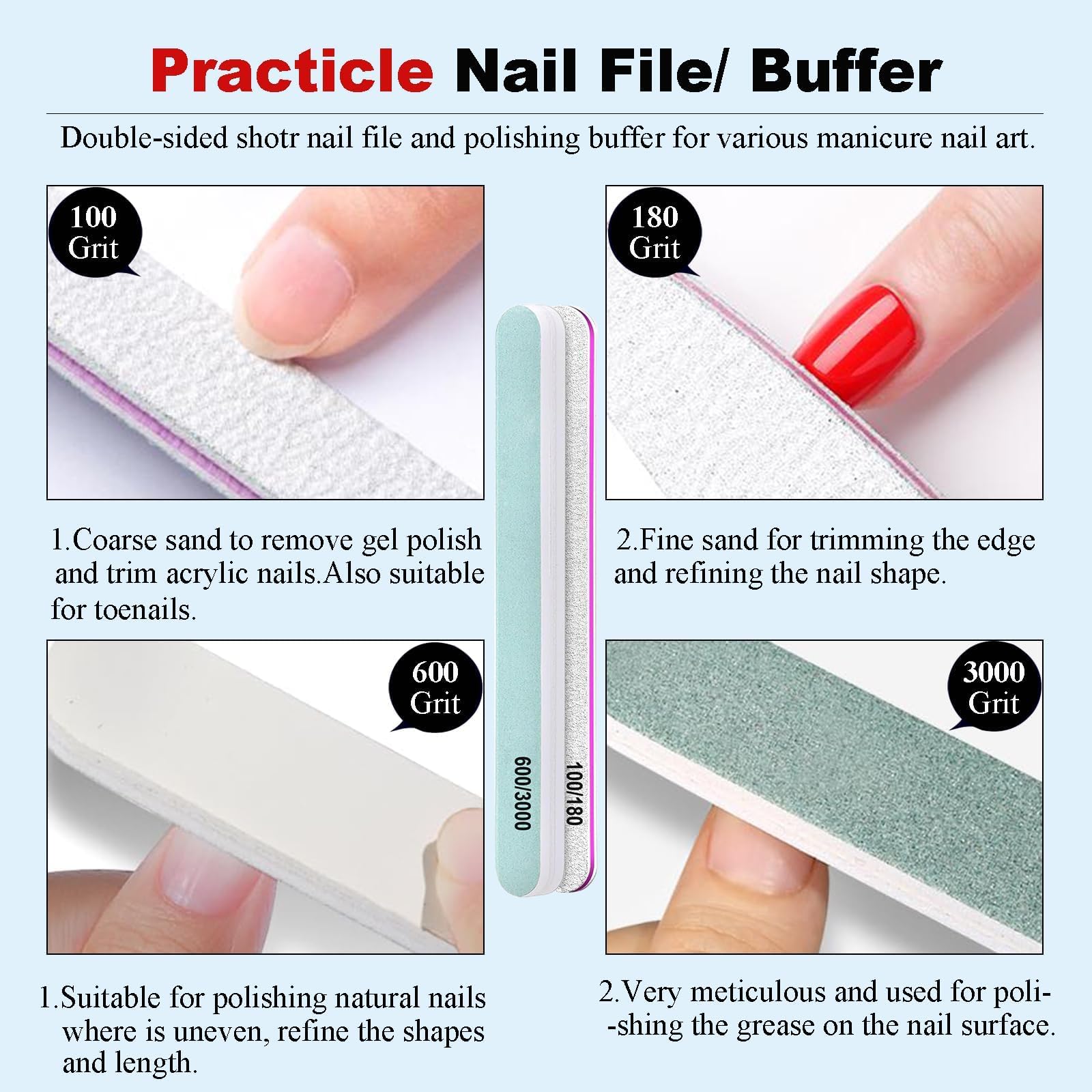 LOUINSTIC scraping softened polish detail for easy removal