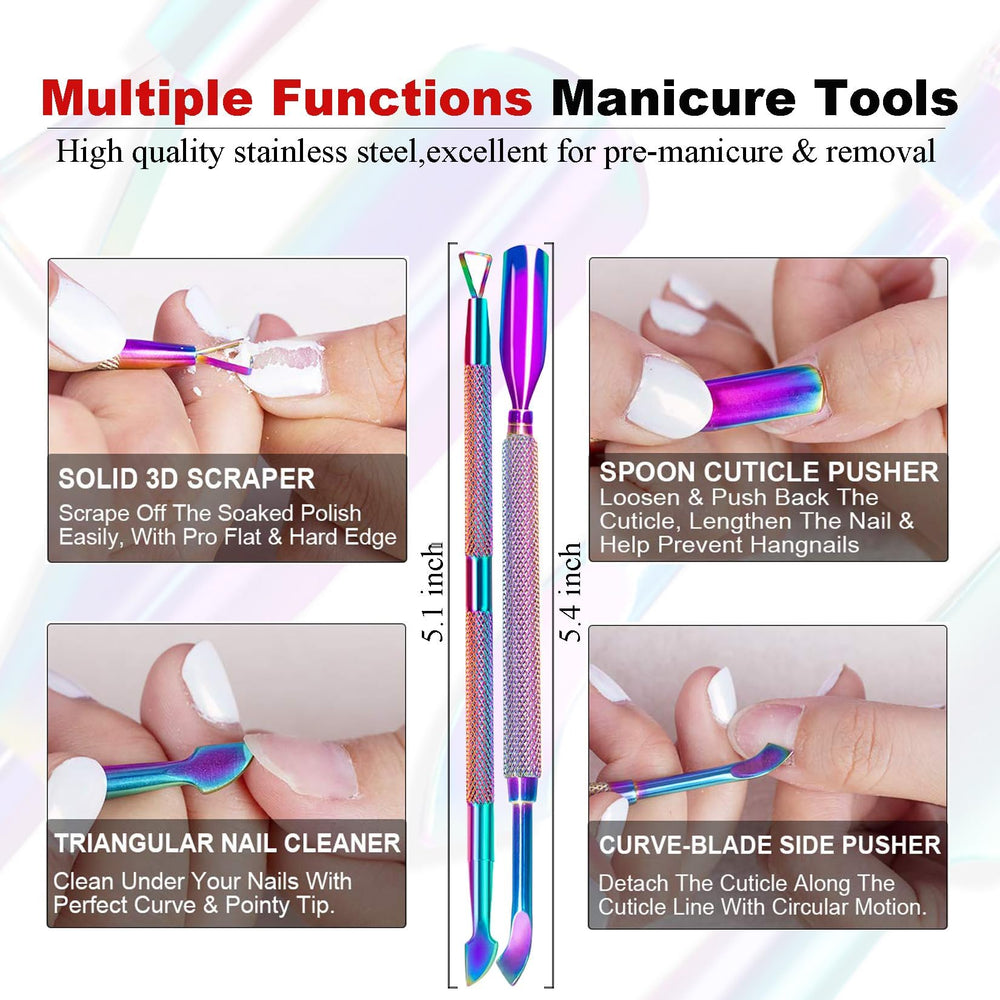 LOUINSTIC softened gel layer after application showing easy lift for painless removal
