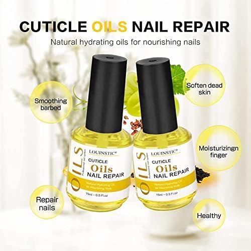 LOUINSTIC kit packed in travel pouch, conveys portable nail care convenience