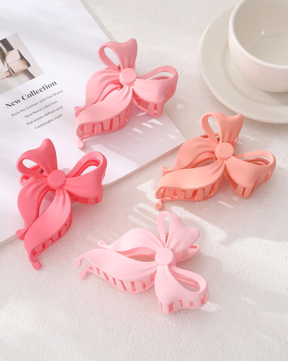 Lourny four-color set laid flat showing variety for outfit matching