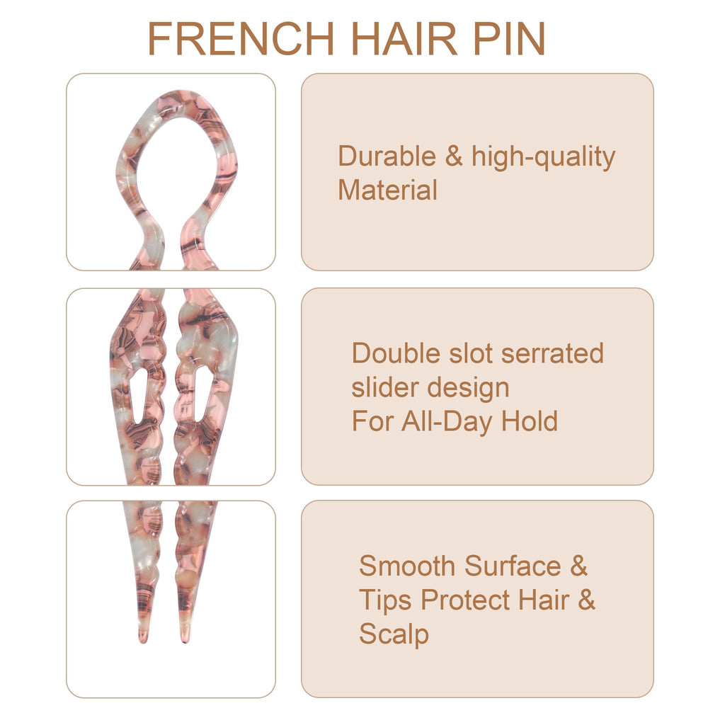 Lourny pin beside ruler to show 4.1-inch length ensuring strong hold