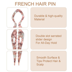 Lourny pin beside ruler to show 4.1-inch length ensuring strong hold