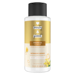 Love Beauty And Planet front bottle showing label and repair benefits