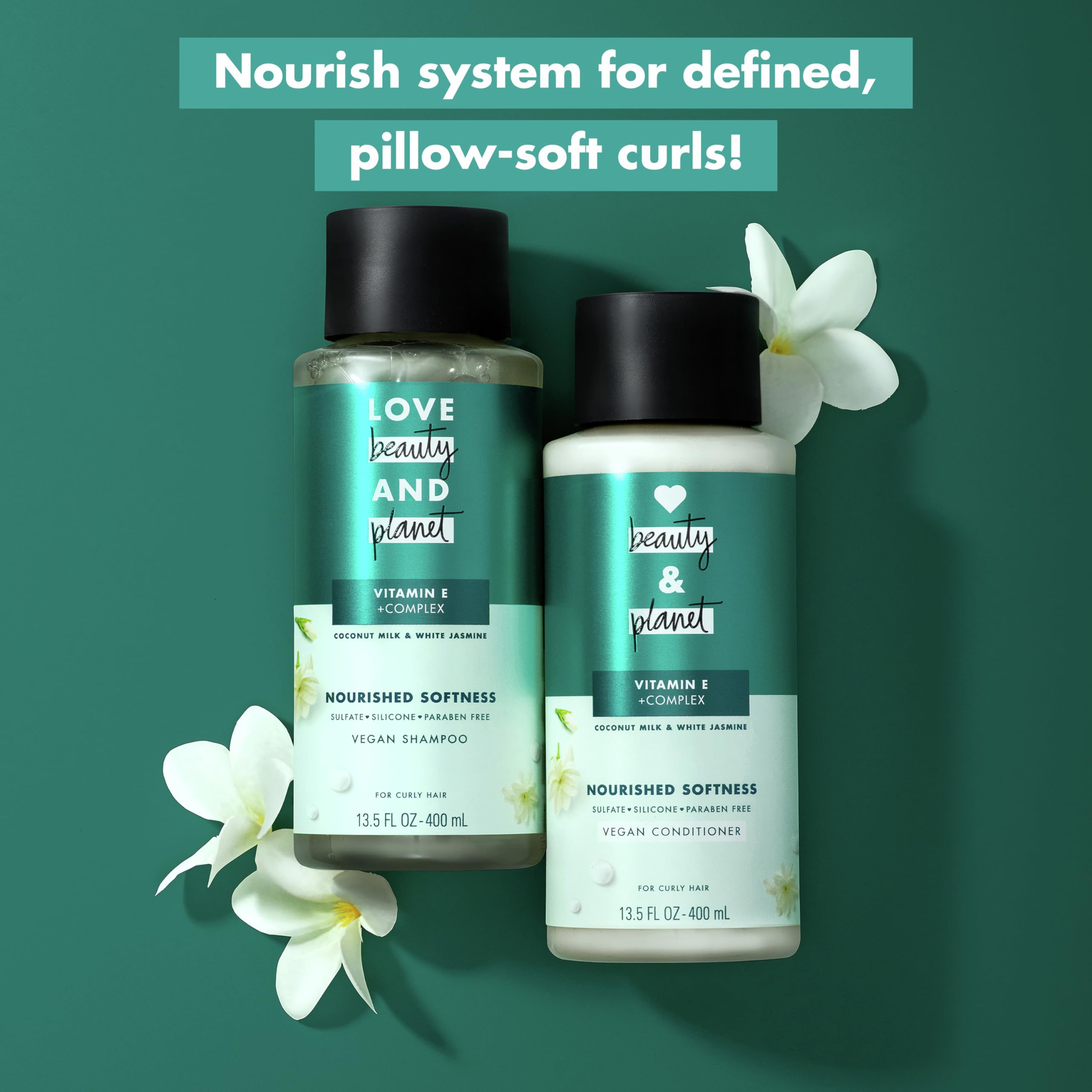Love Beauty And Planet conditioner texture close-up highlighting hydration benefits