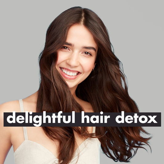 Love Beauty And Planet glistening conditioner texture close-up for easy rinse benefit
