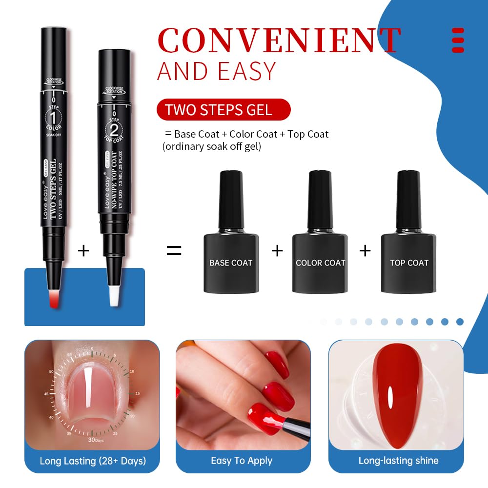 Love easy pen brush stand holding pens upright for tidy at-home manicures