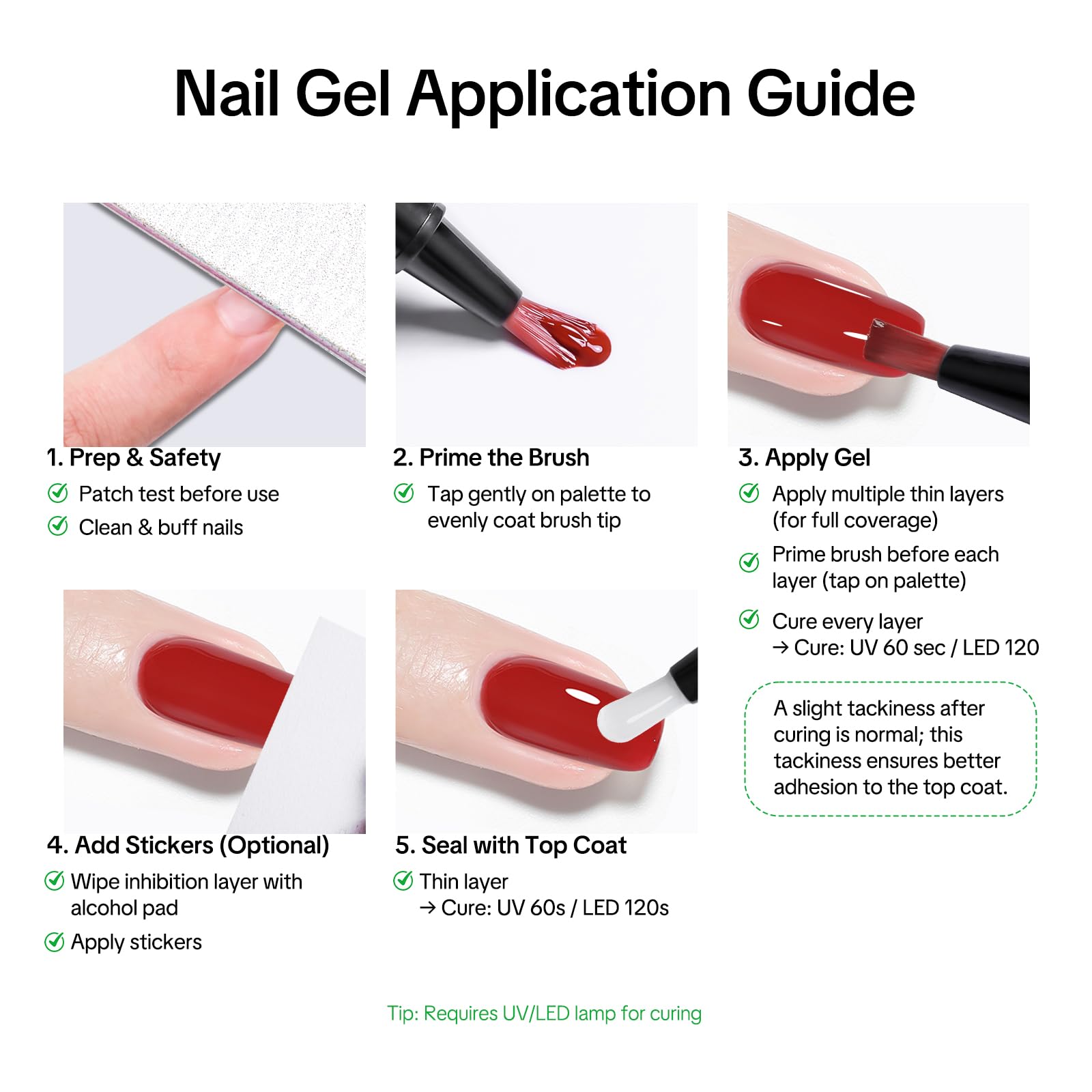 Love easy cured shiny nails closeup showing long-lasting mirror shine