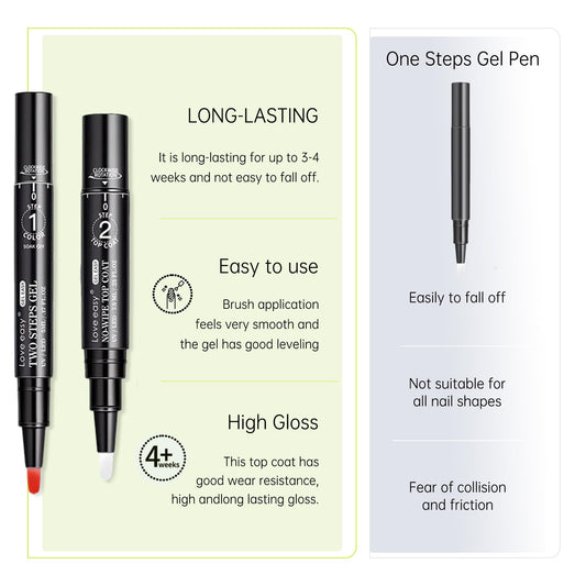 Love easy pens with brush stand displayed for neat storage and easy use