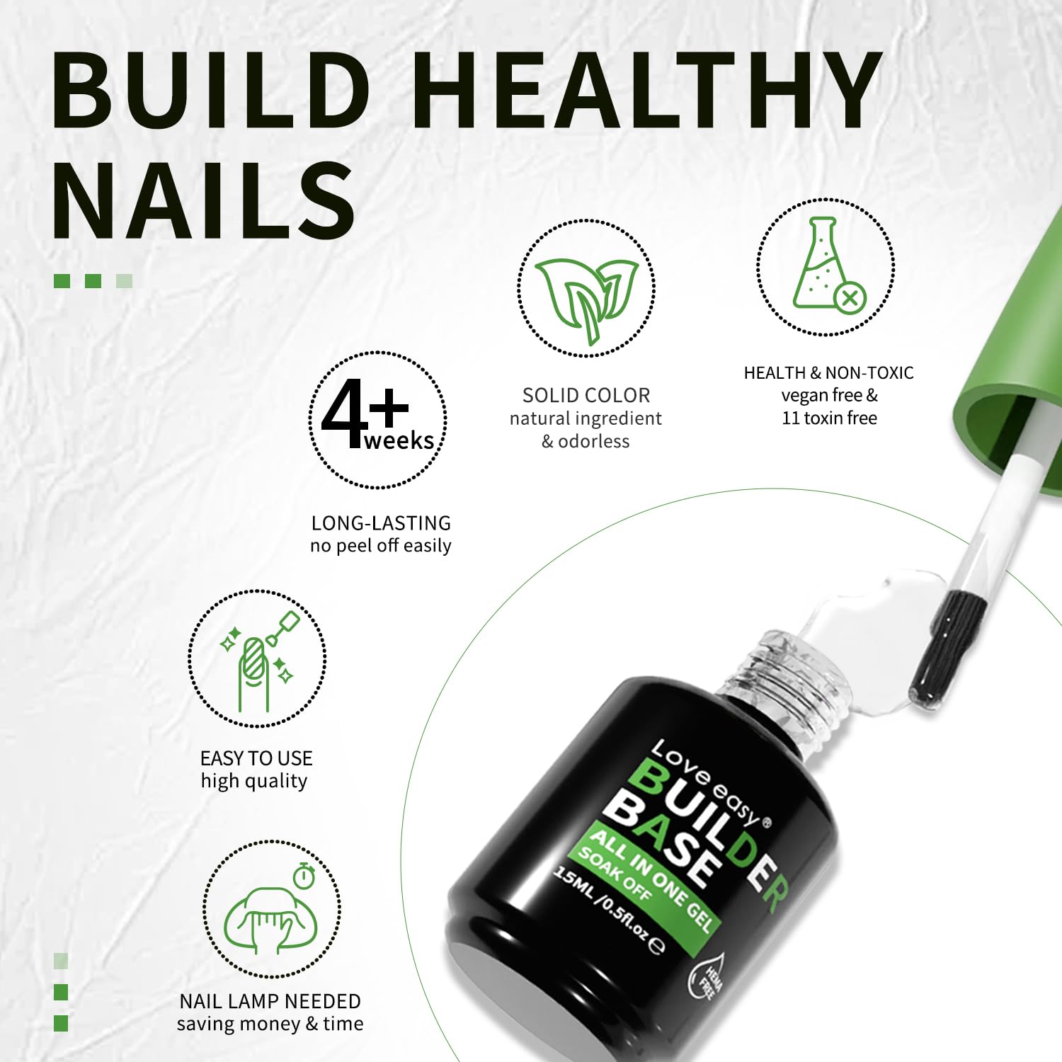Love easy 30ml bottle next to a ruler showing size and travel-friendly convenience