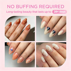 LOVEALERT soft-gel texture close-up for flexible natural look