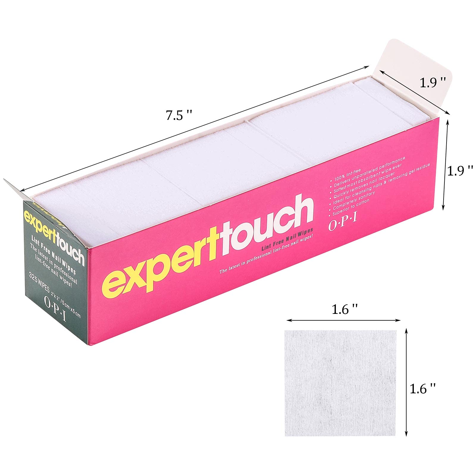 LoveBB pad absorption demo soaked with remover, fast and efficient cleaning