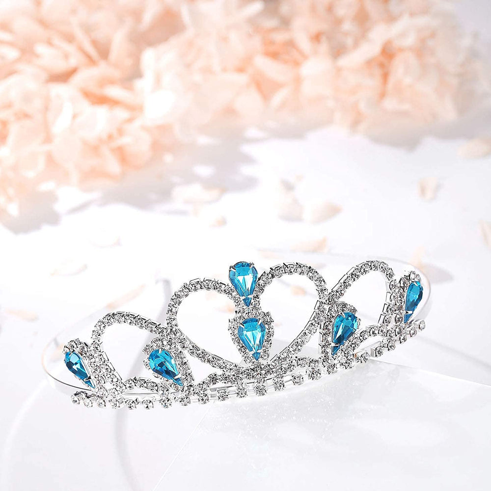Lovelyshop tiara beside ruler displaying dimensions and size suitability