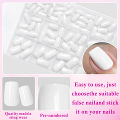 LoveOurHome application tools including glue, adhesive tabs, file and stick for easy application