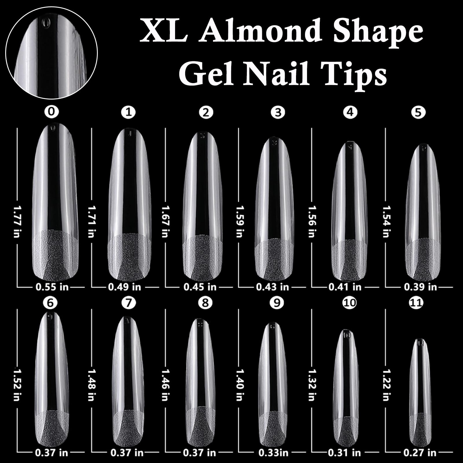 LoveOurHome close-up of gel tip curvature showing flexibility and strength benefit