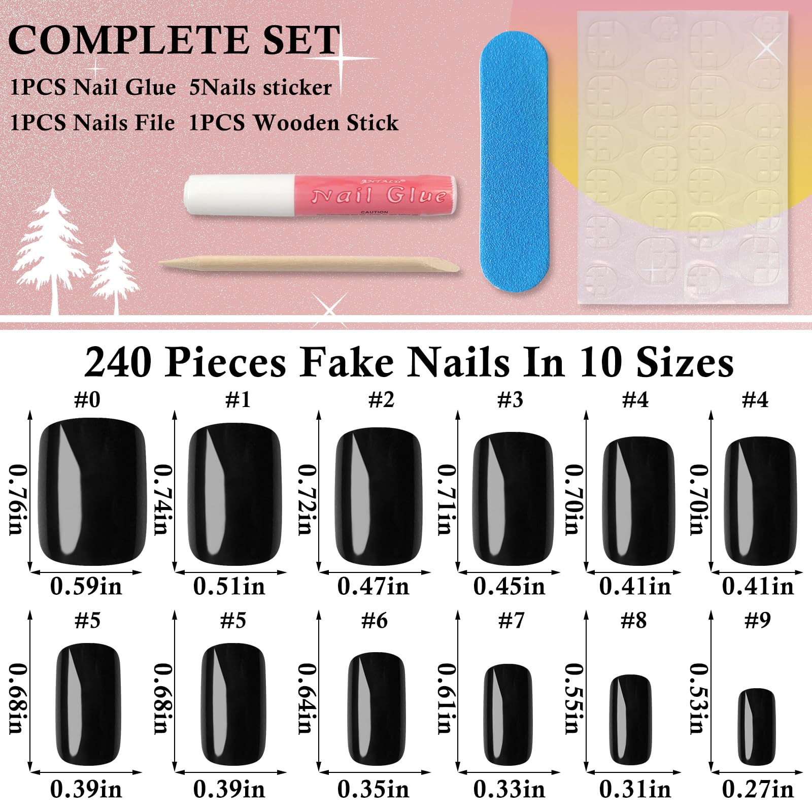 LoveOurHome close-up of glossy square nail tip showing smooth finish and shine
