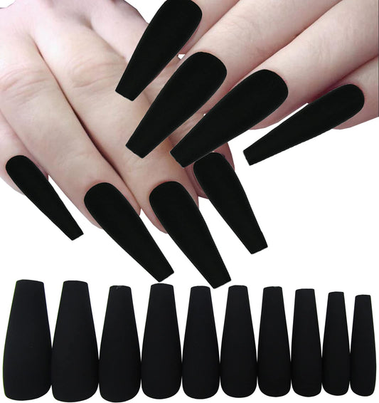 LoveOurHome front packaging matte coffin nails shows ready-to-wear convenience