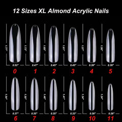 LoveOurHome nail tech applying a clear almond tip to show quick press-on application benefit