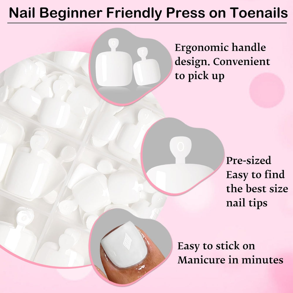 LoveOurHome lifestyle image with sandals showing glossy white nails matching outfits