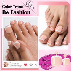 LoveOurHome toes in sandals outdoors demonstrating stylish pedicure for warm weather
