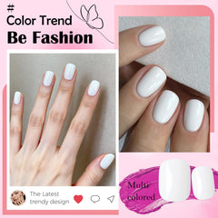 LoveOurHome lifestyle shot of finished manicure on hands matching outfits benefit versatile style