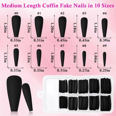 LoveOurHome open plastic box with 100 coffin nails organized for quick access