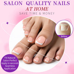 LoveOurHome toenail next to coin for scale to show short square length and proportions