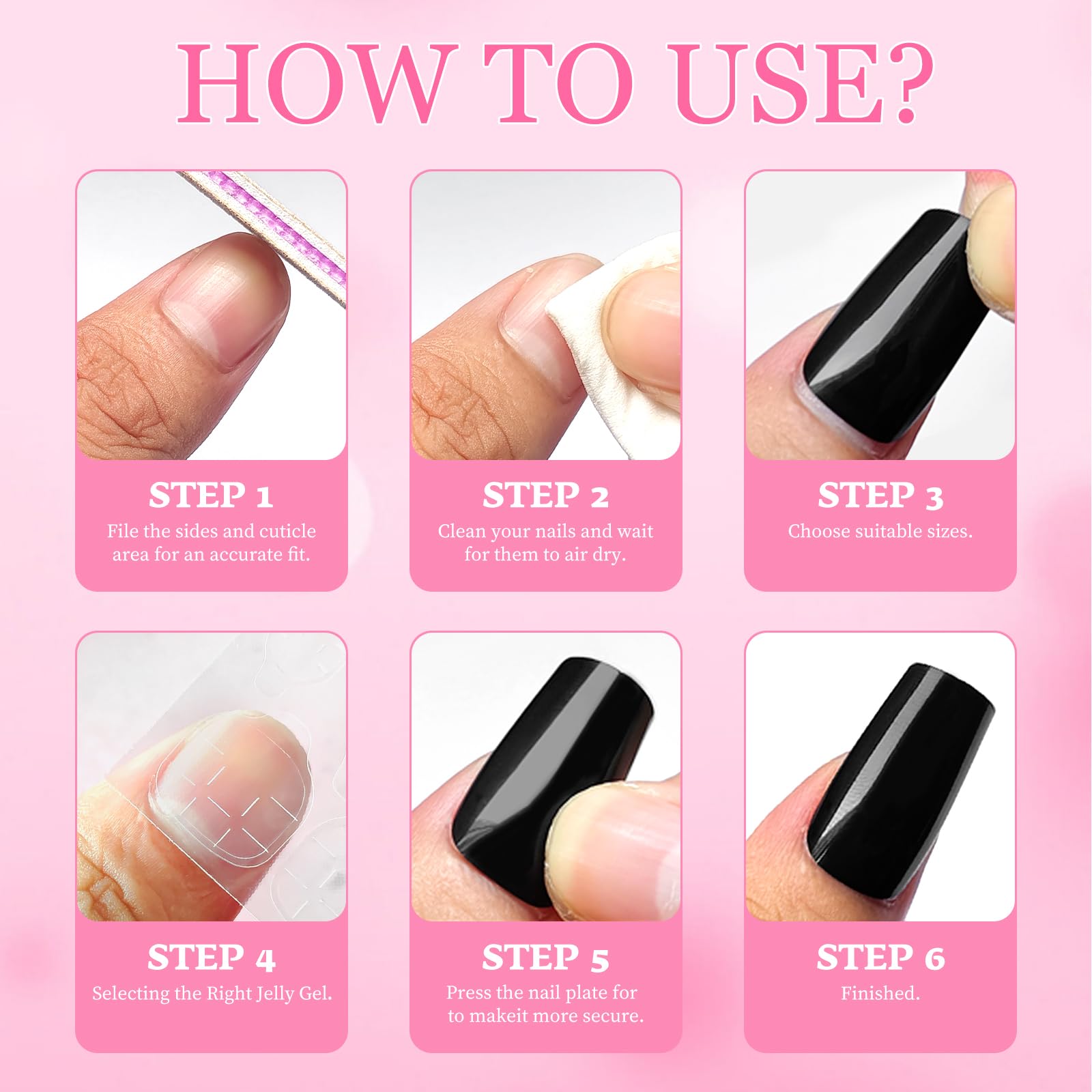 LoveOurHome nails beside ruler showing medium length practical and balanced