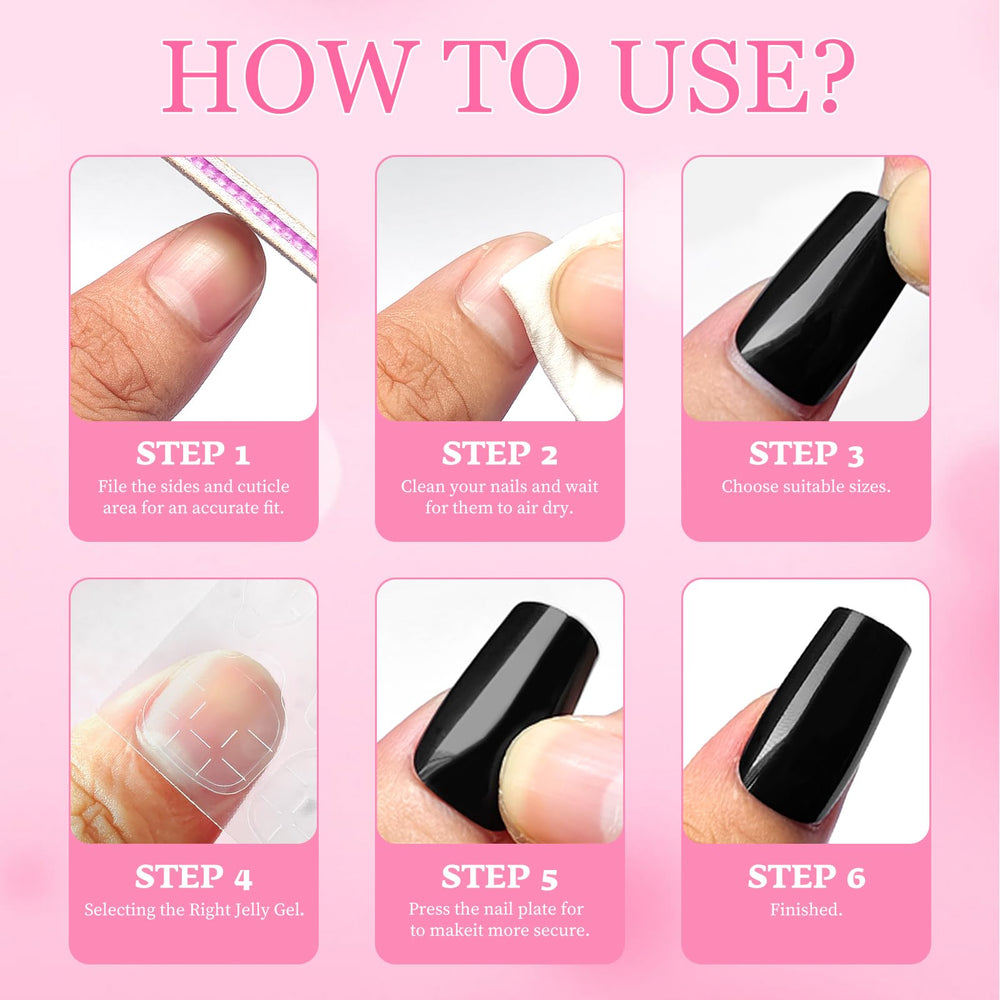 LoveOurHome nails beside ruler showing medium length practical and balanced