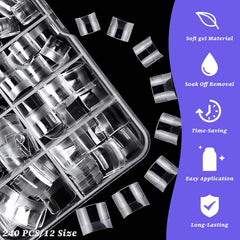 LoveOurHome side profile on toe showing natural short square look
