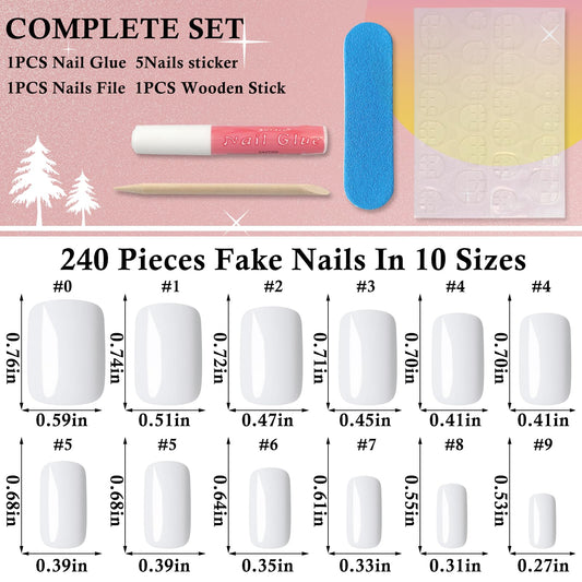 LoveOurHome arrangement of 240 tips by size for precise fit and convenience