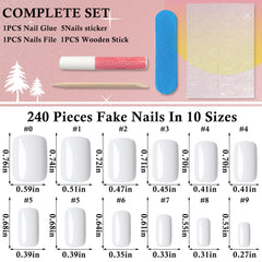 LoveOurHome arrangement of 240 tips by size for precise fit and convenience