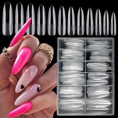 LoveOurHome front packaging showing 240pc kit and clear gel tips benefit supply