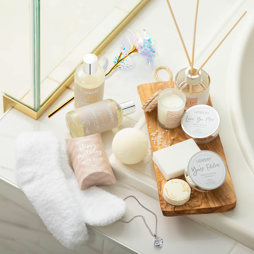 LOVERY soy candle and diffuser styled to create relaxing scent