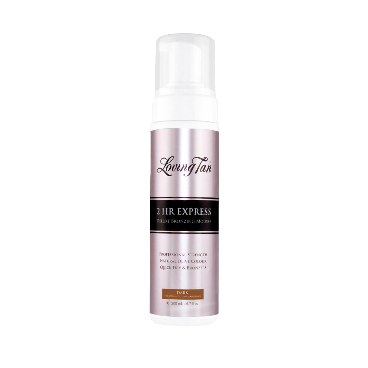 Loving Tan front packaging showing product and volume for clear identification