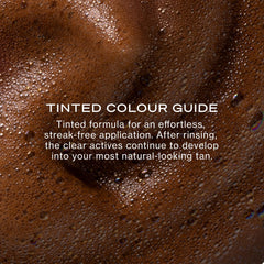 Loving Tan applied to mitt demonstrating streak-free blending and simple at-home use