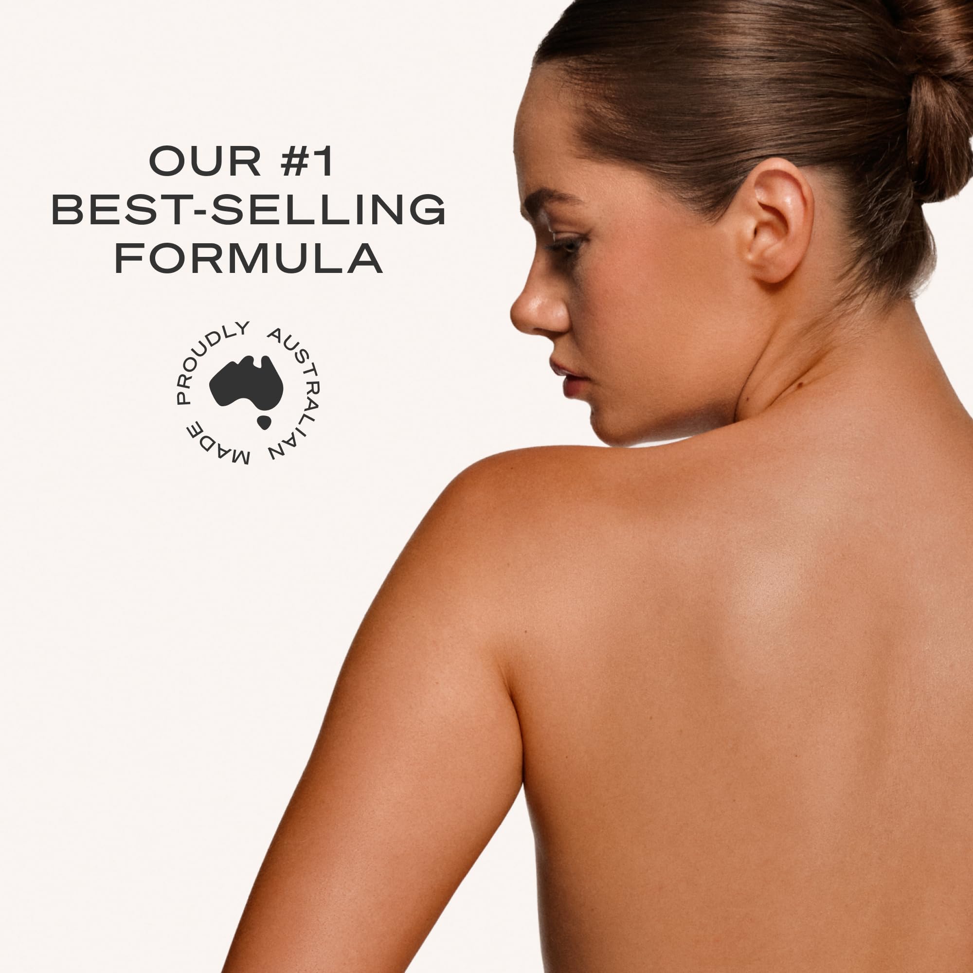 Loving Tan mousse being applied on arm demonstrating even coverage