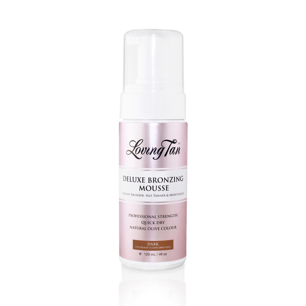 Loving Tan bottle front packaging showing product and brand for easy identification