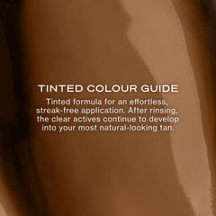 Loving Tan applying cream with fingertips for even, streak-free finish