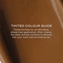 Loving Tan face serum tinted guide applied on cheek to ensure even coverage