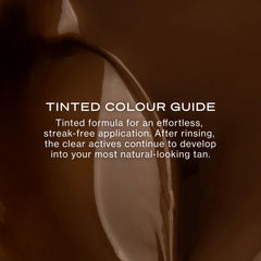 Loving Tan visible tint on skin for precise application and even coverage