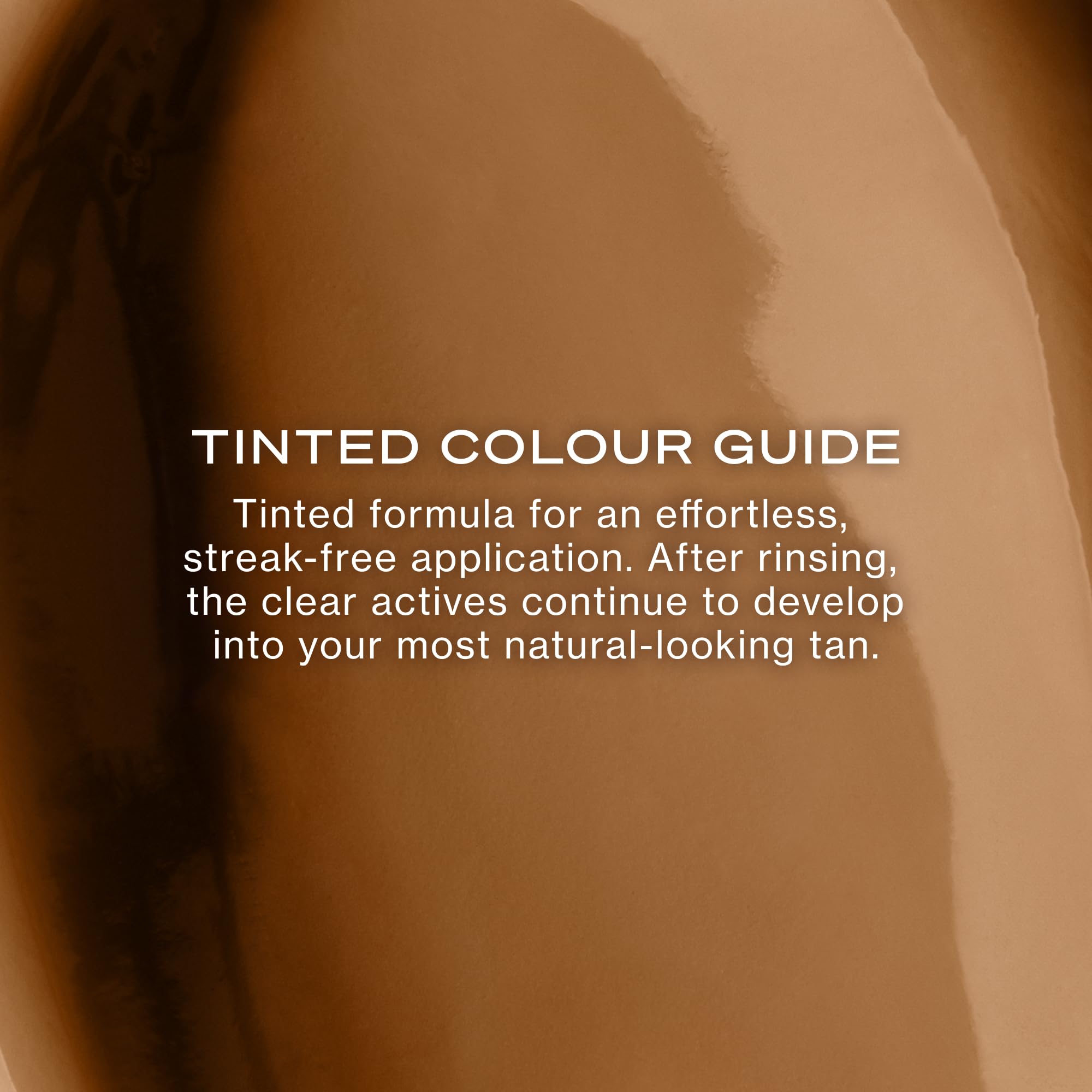Applying Loving Tan with fingertips for even, streak-free facial blending