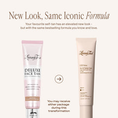 Loving Tan pump top dispensing cream for precise, mess-free application