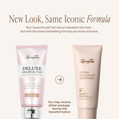 Loving Tan medium mousse texture close-up showing lightweight foam for even application