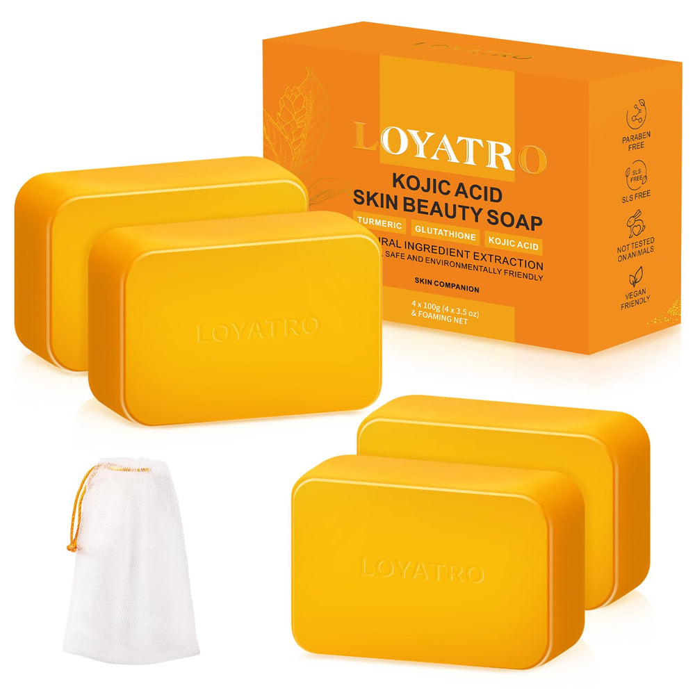 LOYATRO front packaging 4-pack showing bars and benefits